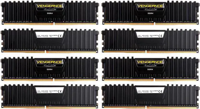 Alt view image 2 of 3 - CORSAIR Vengeance LPX 64GB (8 x 8GB) DDR4 3000 (PC4 24000) Desktop Memory Model CMK64GX4M8C3000C16
