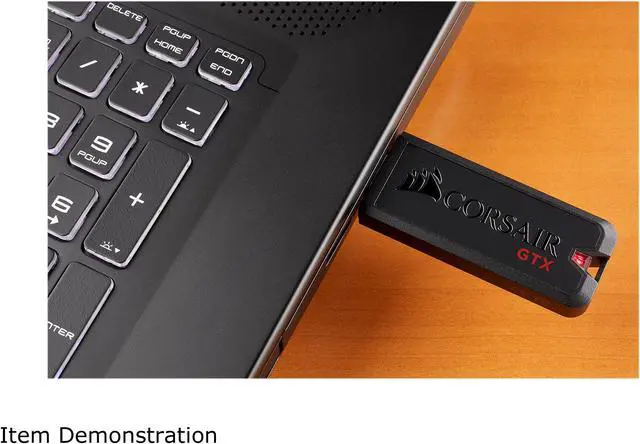 Alt view image 7 of 8 - CORSAIR Voyager GTX 512GB USB 3.1 Premium Flash Drive CMFVYGTX3C-512GB