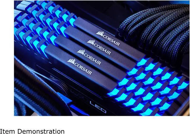 Alt view image 3 of 4 - CORSAIR Vengeance LED 16GB (2 x 8GB) DDR4 3000 (PC4 24000) Desktop Memory Model CMU16GX4M2D3000C16B