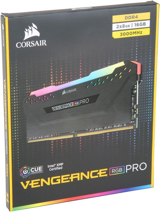 Alt view image 6 of 6 - CORSAIR Vengeance RGB Pro 16GB (2 x 8GB) 288-Pin DDR4 DRAM DDR4 3000 (PC4 24000) Desktop Memory Model CMW16GX4M2D3000C16