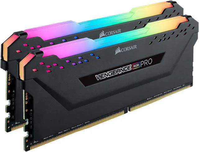 Alt view image 2 of 5 - CORSAIR Vengeance RGB Pro 32GB (2 x 16GB) DDR4 3000 (PC4 24000) Desktop Memory Model CMW32GX4M2C3000C15