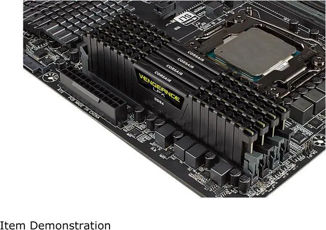 Alt view image 3 of 4 - CORSAIR Vengeance LPX 64GB (4 x 16GB) DDR4 3333 (PC4 26600) Desktop Memory Model CMK64GX4M4C3333C16