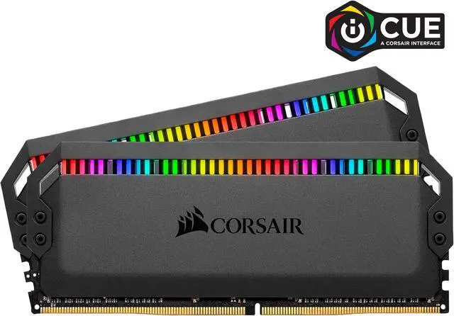 Alt view image 2 of 7 - CORSAIR DOMINATOR PLATINUM RGB (AMD Ryzen Ready) 16GB (2 x 8GB) DDR4 3200 (PC4 25600) AMD Optimized Desktop Memory Model CMT16GX4M2Z3200C16