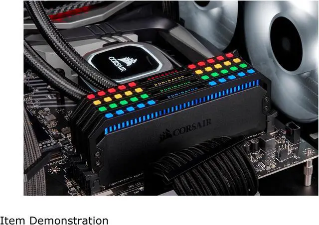 Alt view image 4 of 5 - CORSAIR Dominator Platinum RGB 32GB (4 x 8GB) DDR4 3466 (PC4 27700) Desktop Memory Model CMT32GX4M4C3466C16