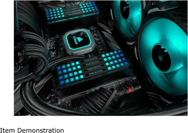 Alt view image 4 of 5 - CORSAIR Dominator Platinum RGB 128GB (8 x 16GB) DDR4 3200 (PC4 25600) Desktop Memory Model CMT128GX4M8C3200C16