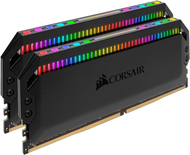 Alt view image 3 of 4 - CORSAIR Dominator Platinum RGB 16GB (2 x 8GB) DDR4 4600 (PC4 36800) Desktop Memory Model CMT16GX4M2K4600C19