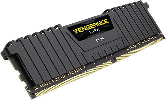 Alt view image 2 of 5 - CORSAIR Vengeance LPX 32GB 288-Pin PC RAM DDR4 3000 (PC4 24000) Desktop Memory Model CMK32GX4M1D3000C16