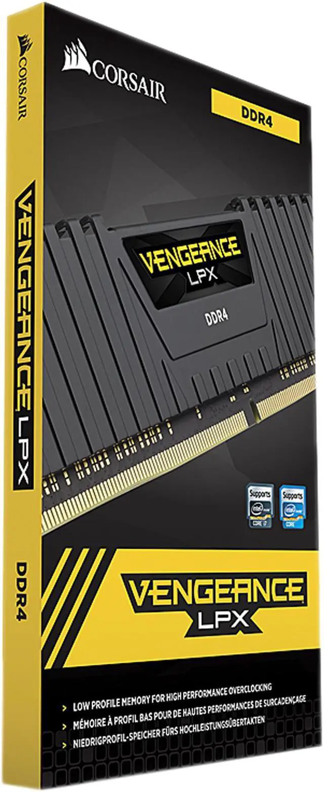 Alt view image 5 of 5 - CORSAIR Vengeance LPX 32GB 288-Pin PC RAM DDR4 3000 (PC4 24000) Desktop Memory Model CMK32GX4M1D3000C16