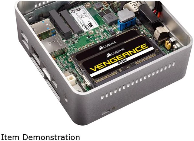 Alt view image 3 of 3 - CORSAIR Vengeance 32GB 260-Pin DDR4 SO-DIMM DDR4 2400 (PC4 19200) Laptop Memory Model CMSX32GX4M1A2400C16