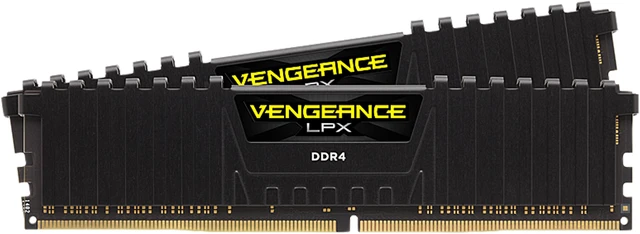 CORSAIR 16GB DDR4 3600MHz（8GBx2） Used - Like New: CORSAIR Vengeance LPX 16GB (2 x 8GB) DDR4 3600