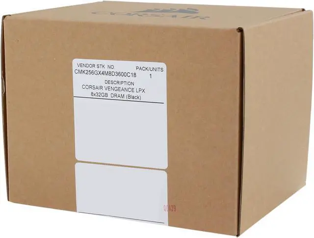 Alt view image 2 of 2 - CORSAIR Vengeance LPX 256GB (8 x 32GB) 288-Pin PC RAM DDR4 3600 (PC4 28800) Desktop Memory Model CMK256GX4M8D3600C18