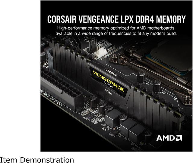 CORSAIR Vengeance LPX (AMD Ryzen Ready) 16GB (2 x 8GB) 288-Pin DDR4 3600  (PC4 28800) Desktop Memory Model CMK16GX4M2Z3600C20 - Newegg.com
