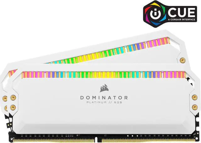 Alt view image 2 of 6 - CORSAIR Dominator Platinum RGB 16GB (2 x 8GB) 288-Pin PC RAM DDR4 3200 (PC4 25600) Desktop Memory Model CMT16GX4M2C3200C16W