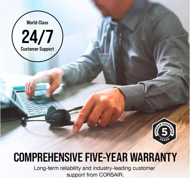 Alt view image 6 of 7 - Corsair MP400 M.2 2280 1TB PCI-Express 3.0 x4, NVMe 1.3 3D QLC Internal Solid State Drive (SSD) CSSD-F1000GBMP400