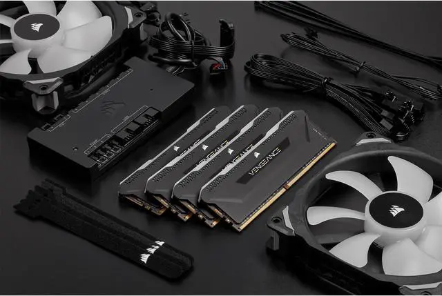 Alt view image 4 of 4 - CORSAIR Vengeance RGB Pro SL 16GB (2 x 8GB) 288-Pin PC RAM DDR4 3200 (PC4 25600) Desktop Memory Model CMH16GX4M2E3200C16