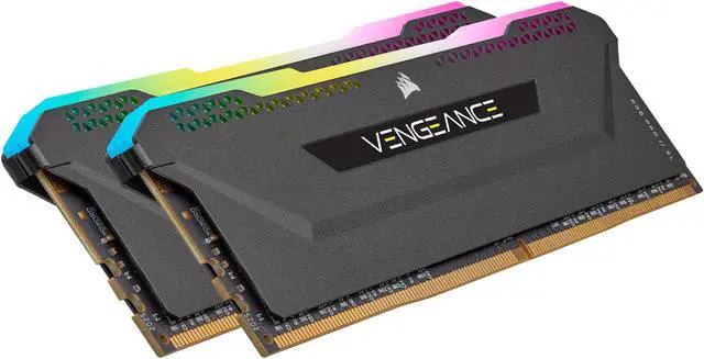 Alt view image 2 of 4 - CORSAIR Vengeance RGB Pro SL 16GB (2 x 8GB) 288-Pin DDR4 SDRAM DDR4 3600 (PC4 28800) Optimized for AMD Ryzen Desktop Memory Model CMH16GX4M2Z3600C18
