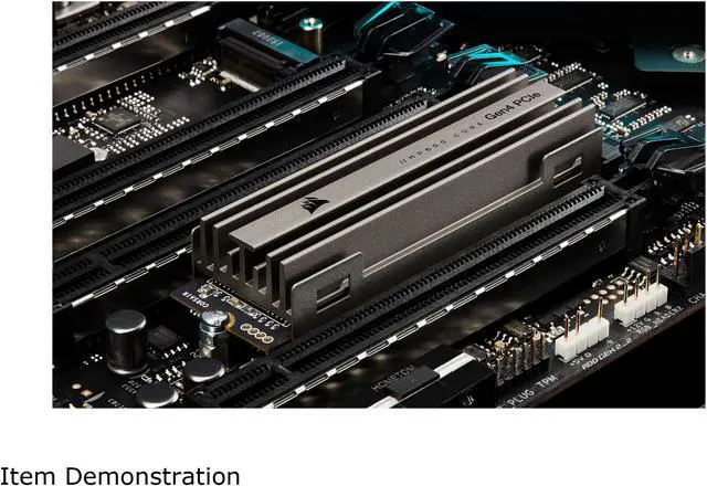 Alt view image 10 of 13 - Corsair MP600 Core M.2 2280 4TB PCIe Gen 4.0 x4, NVMe 1.3 3D QLC Internal Solid State Drive (SSD) CSSD-F4000GBMP600COR