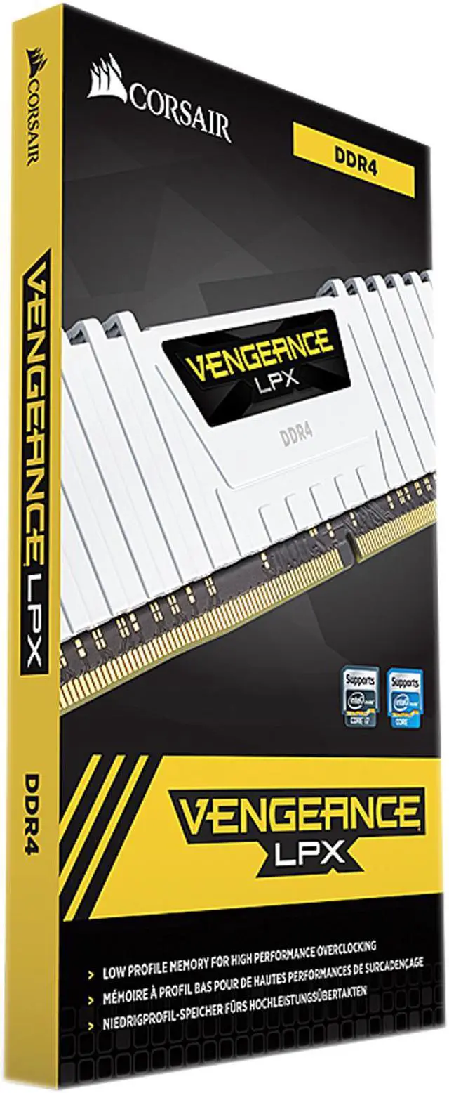 Alt view image 3 of 3 - CORSAIR Vengeance LPX 16GB (2 x 8GB) 288-Pin PC RAM DDR4 3200 (PC4 25600) Desktop Memory Model CMK16GX4M2E3200C16W