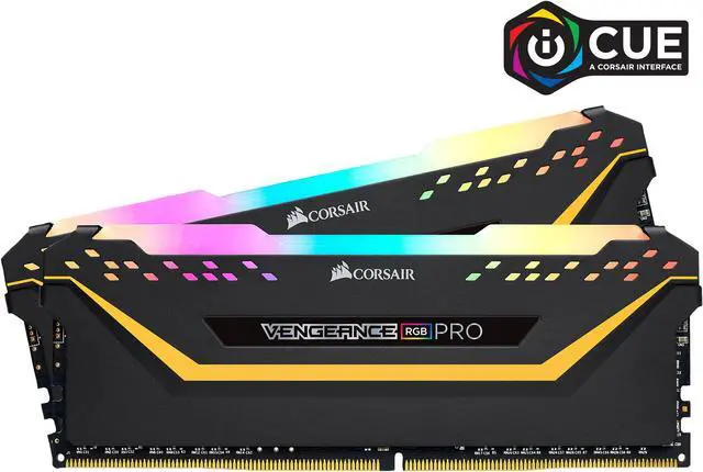Alt view image 2 of 7 - CORSAIR Vengeance RGB Pro 16GB (2 x 8GB) 288-Pin PC RAM DDR4 3200 (PC4 25600) Desktop Memory - TUF Gaming Edition Model CMW16GX4M2E3200C16-TUF