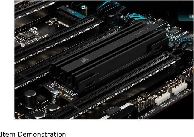 Alt view image 11 of 16 - Corsair MP600 Pro M.2 2280 4TB PCIe Gen 4.0 x4, NVMe 1.4 3D TLC Internal Solid State Drive up to 7,000 MB/sec (SSD) CSSD-F4000GBMP600PRO