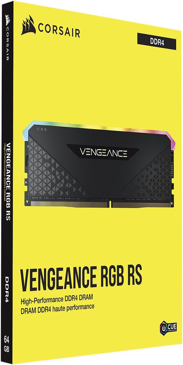 CORSAIR Mémoire Vengeance RGB RS 3200MHz 16GB (2x8GB) Dimm DDR4 for AMD  Ryzen & Intel (CMG16GX4M2E3200C16) - La Poste