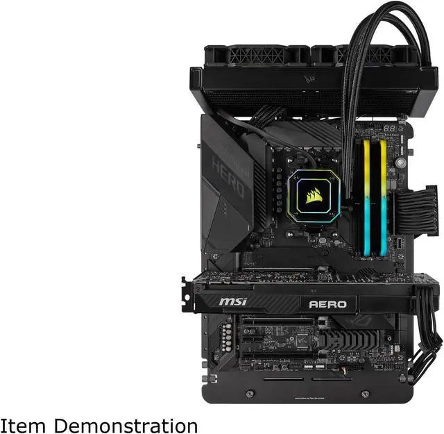 Alt view image 4 of 5 - CORSAIR Vengeance RGB RS 32GB (2 x 16GB) 288-Pin PC RAM DDR4 3200 (PC4 25600) Desktop Memory Model CMG32GX4M2E3200C16