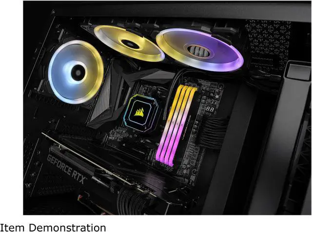 Alt view image 5 of 5 - CORSAIR Vengeance RGB RS 32GB (2 x 16GB) 288-Pin PC RAM DDR4 3200 (PC4 25600) Desktop Memory Model CMG32GX4M2E3200C16