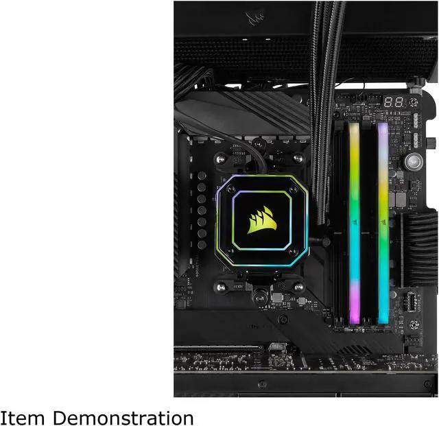 Alt view image 2 of 2 - CORSAIR Vengeance RGB RT 16GB (2 x 8GB) 288-Pin DDR4 SDRAM DDR4 3200 (PC4 25600) AMD Optimized Desktop Memory Model CMN16GX4M2Z3200C16