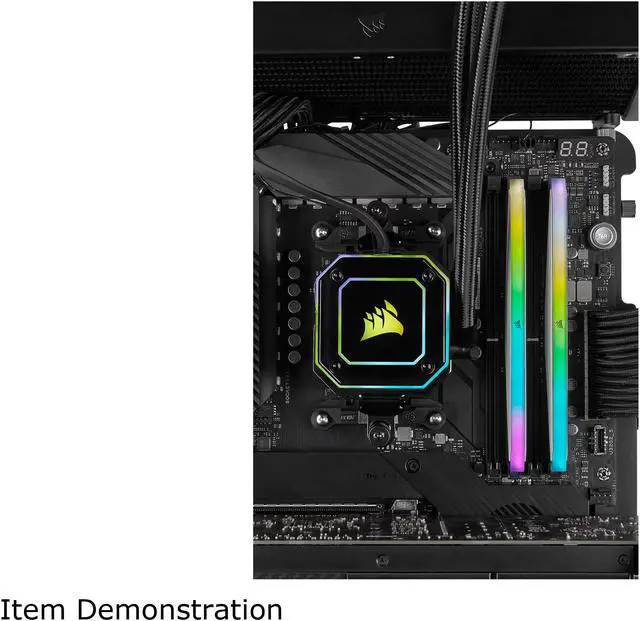 Alt view image 2 of 2 - CORSAIR Vengeance RGB RT 16GB (2 x 8GB) 288-Pin DDR4 SDRAM DDR4 3200 (PC4 25600) AMD Optimized Desktop Memory Model CMN16GX4M2Z3200C16W