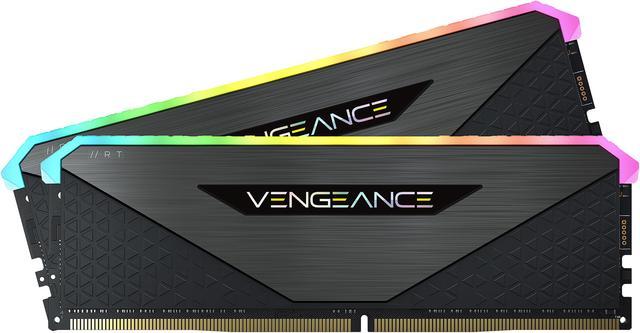 CORSAIR Vengeance RGB RT 32GB (2 x 16GB) 288-Pin DDR4 SDRAM DDR4 3200 (PC4  25600) AMD Optimized Desktop Memory Model CMN32GX4M2Z3200C16