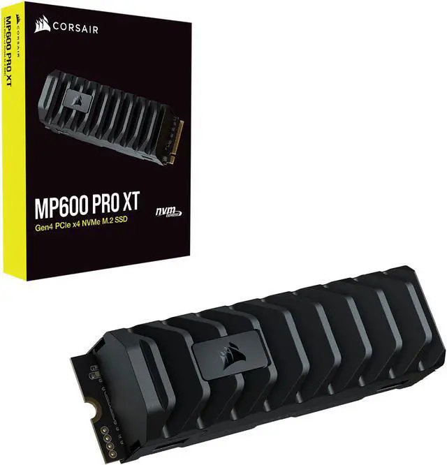 Alt view image 10 of 15 - Corsair MP600 PRO XT M.2 2280 1TB PCI-Express 4.0 x4 NVMe 1.4 3D TLC Internal Solid State Drive (SSD) CSSD-F1000GBMP600PXT