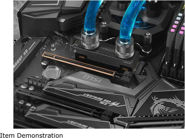 Alt view image 6 of 13 - Corsair MP600 PRO XT Hydro X Edition M.2 2280 4TB PCI-Express 4.0 x4 NVMe 1.4 3D TLC Internal Solid State Drive Up to 7,100MB/sec (SSD) CSSD-F4000GBMP600PHXT