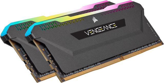 CORSAIR Vengeance RGB Pro SL (2 Memory 32GB) x CMH64GX4M2E3200C16 Model RAM 25600) (PC4 PC 288-Pin Desktop DDR4 64GB 3200