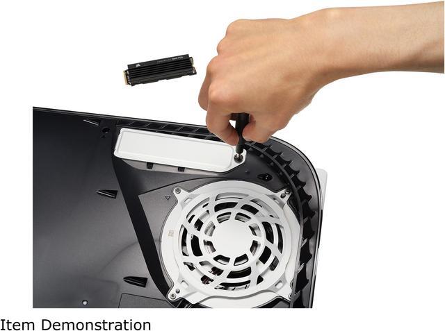 Alt view image 15 of 17 - Corsair MP600 PRO LPX M.2 2280 2TB PCI-Express 4.0 x4, NVMe 1.4 3D Internal Solid State Drive Up to 7100 MB/sec (SSD) CSSD-F2000GBMP600PLP, Optimized for PS5