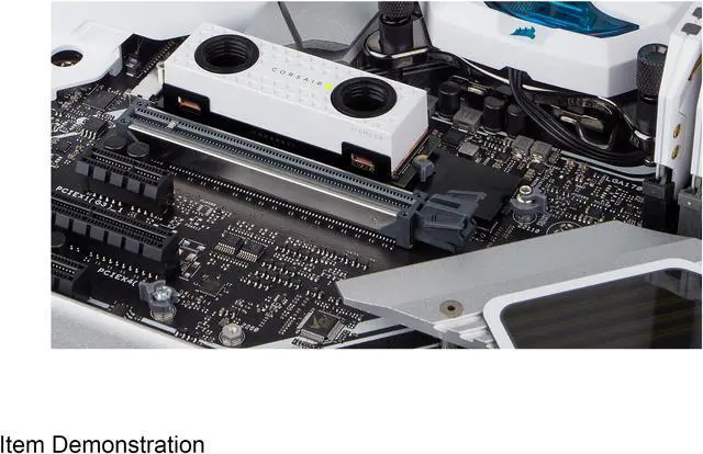 Alt view image 5 of 5 - Corsair MP600 PRO XT Hydro X Edition M.2 2280 2TB PCI-Express 4.0 x4 NVMe 1.4 3D TLC Internal Solid State Drive up to 7,000MB/sec (SSD) CSSD-F2000GBMP600PHXTW