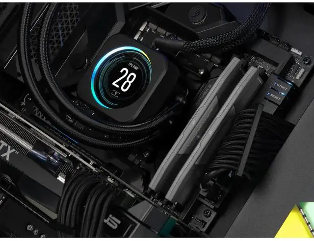 Alt view image 3 of 3 - CORSAIR Vengeance 64GB (2 x 32GB) 288-Pin PC RAM DDR5 5600 (PC5 44800) XMP 3.0 AMD EXPO Desktop Memory Model CMK64GX5M2B5600Z40