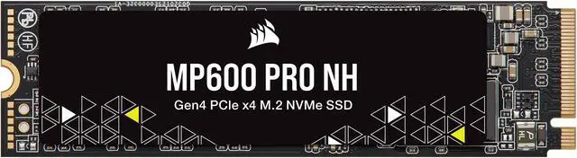 Alt view image 2 of 6 - Corsair MP600 PRO NH M.2 2280 2TB PCIe 4.0 x4 3D TLC Solid State Drive up to 7,000MB/sec (SSD) CSSD-F2000GBMP600PNH
