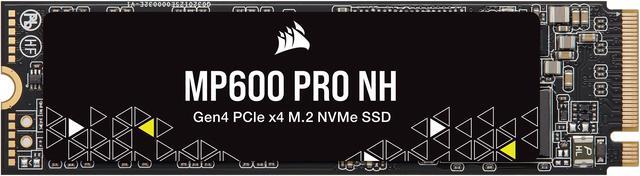 Corsair　MP600 PRO NH CSSD-F2000GBMP600PN MP600 PRO NH 2TB PCIe 4.0 (Gen 4) x4 NVMe M.2 SSD