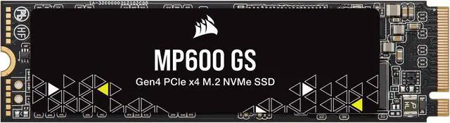 Alt view image 3 of 6 - Corsair MP600 GS M.2 2280 1TB PCI-Express 4.0 x4 3D TLC Internal Solid State Drive Up to 4800 MB/sec (SSD) CSSD-F1000GBMP600GS