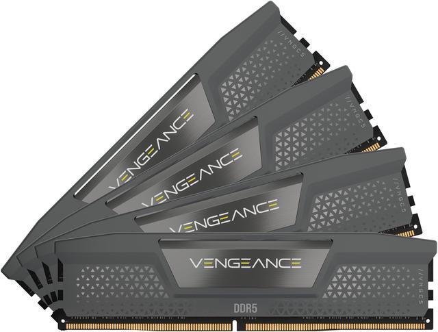 CORSAIR Vengeance 64GB (4 x 16GB) 288-Pin PC RAM DDR5 5600 (PC5 44800)  Desktop Memory Model CMK64GX5M4B5600Z36