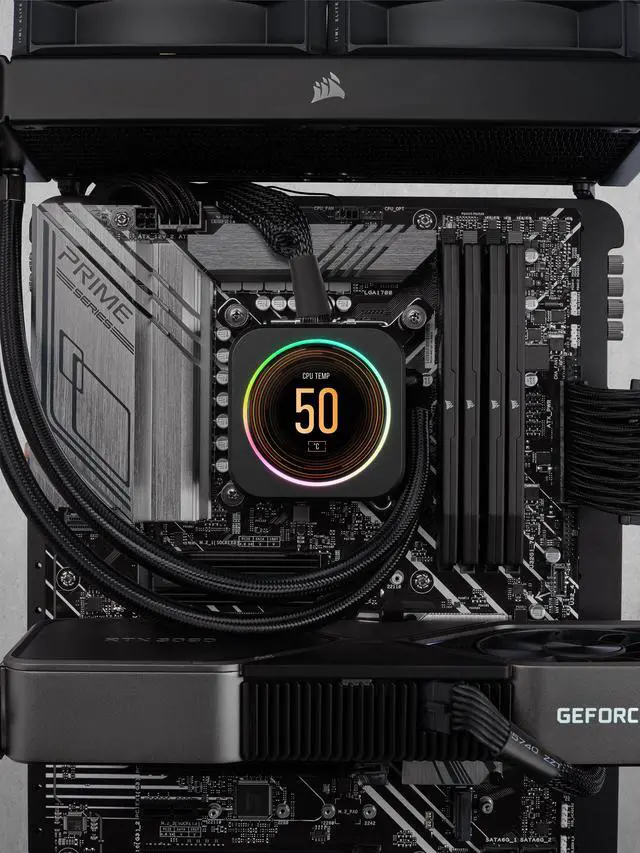 Alt view image 5 of 5 - CORSAIR Vengeance 64GB (4 x 16GB) 288-Pin PC RAM DDR5 6600 (PC5 52800) Desktop Memory Model CMK64GX5M4B6600C32