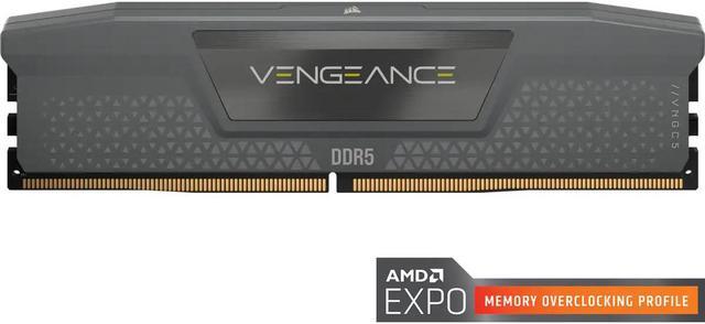 CORSAIR Vengeance 32GB (2 x 16GB) 288-Pin PC RAM DDR5 5200 (PC5 41600) XMP  3.0 AMD EXPO Desktop Memory Model CMK32GX5M2B5200Z40