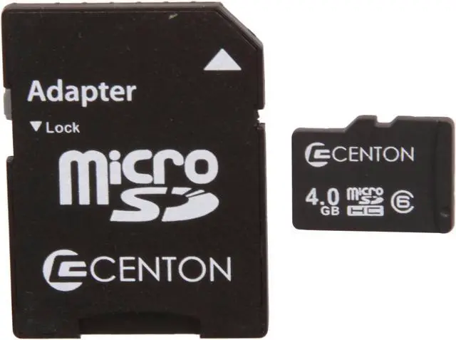Alt view image 2 of 3 - CENTON 4GB microSDHC Flash Card Model RC4GBRSDHC