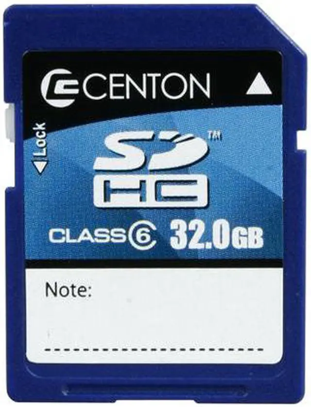 Main image of CENTON 32GB Secure Digital High-Capacity (SDHC) Flash Card Model RC32GBSDHC6