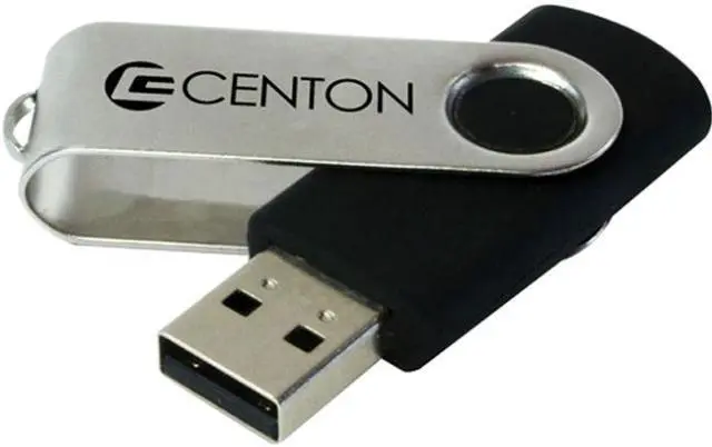 Alt view image 2 of 2 - CENTON DataStick Swivel 512MB USB 2.0 Flash Drive Model DSV512MB-001 DSV512MB-001
