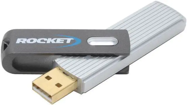 Alt view image 2 of 6 - memina Rocket 4GB Flash Drive (USB2.0 Portable) 829222190401