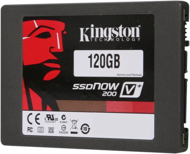 Alt view image 2 of 6 - Kingston SSDNow V+200 2.5" 120GB SATA III Internal Solid State Drive (Upgrade Bundle Kit) KW-S2320-4B