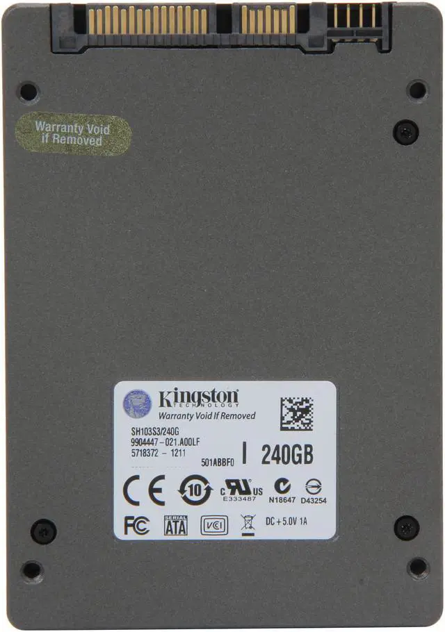 Alt view image 4 of 5 - HyperX 3K 2.5" 240GB SATA III MLC Internal Solid State Drive (SSD) (Stand-Alone Drive) SH103S3/240G