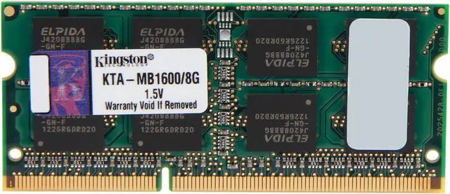 Main image of Kingston 8GB DDR3 1600 Memory for Apple Model KTA-MB1600/8G