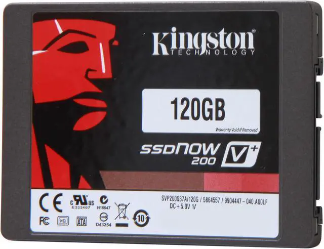 Alt view image 2 of 6 - Kingston SSDNow V+200 2.5" 120GB SATA III Internal 7mm Solid State Drive (SSD) (Stand-alone Drive) KR-S3020-3H